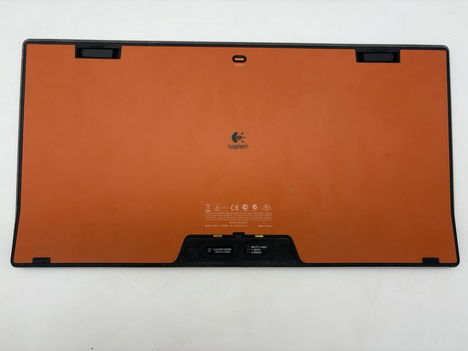Logitech DiNovo Edge Wireless Bluetooth Keyboard & Charging Dock Y-RAY81