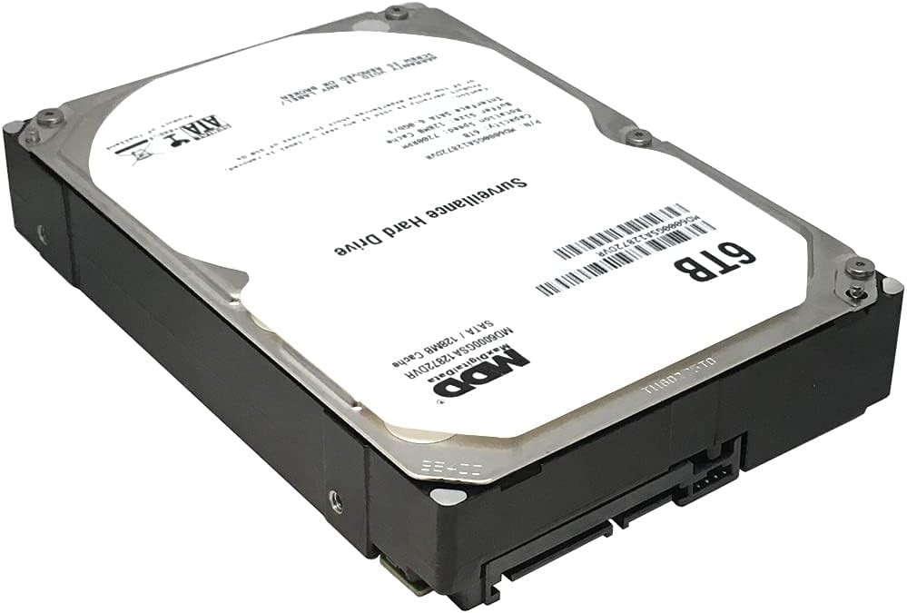 MDD MaxDigitalData 3.5″ Internal Hard Drive 6TB 7200RPM 128MB Cache SATA 6.0Gb/s