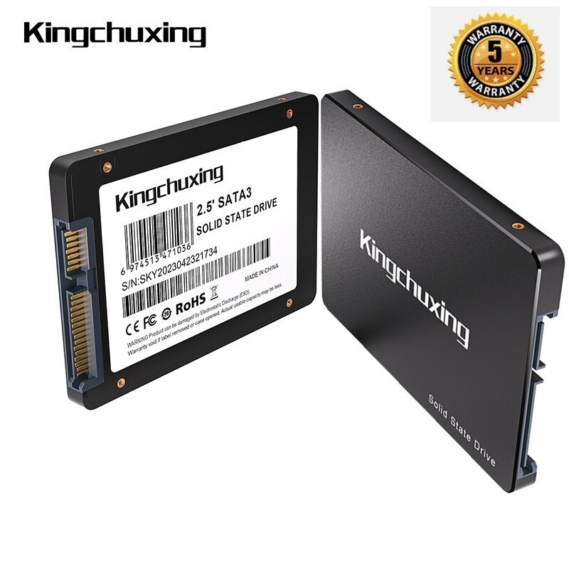 Kingchuxing 128GB SSD 3D NAND 2.5” SATA III 6GB/s Internal Solid State Drive PC