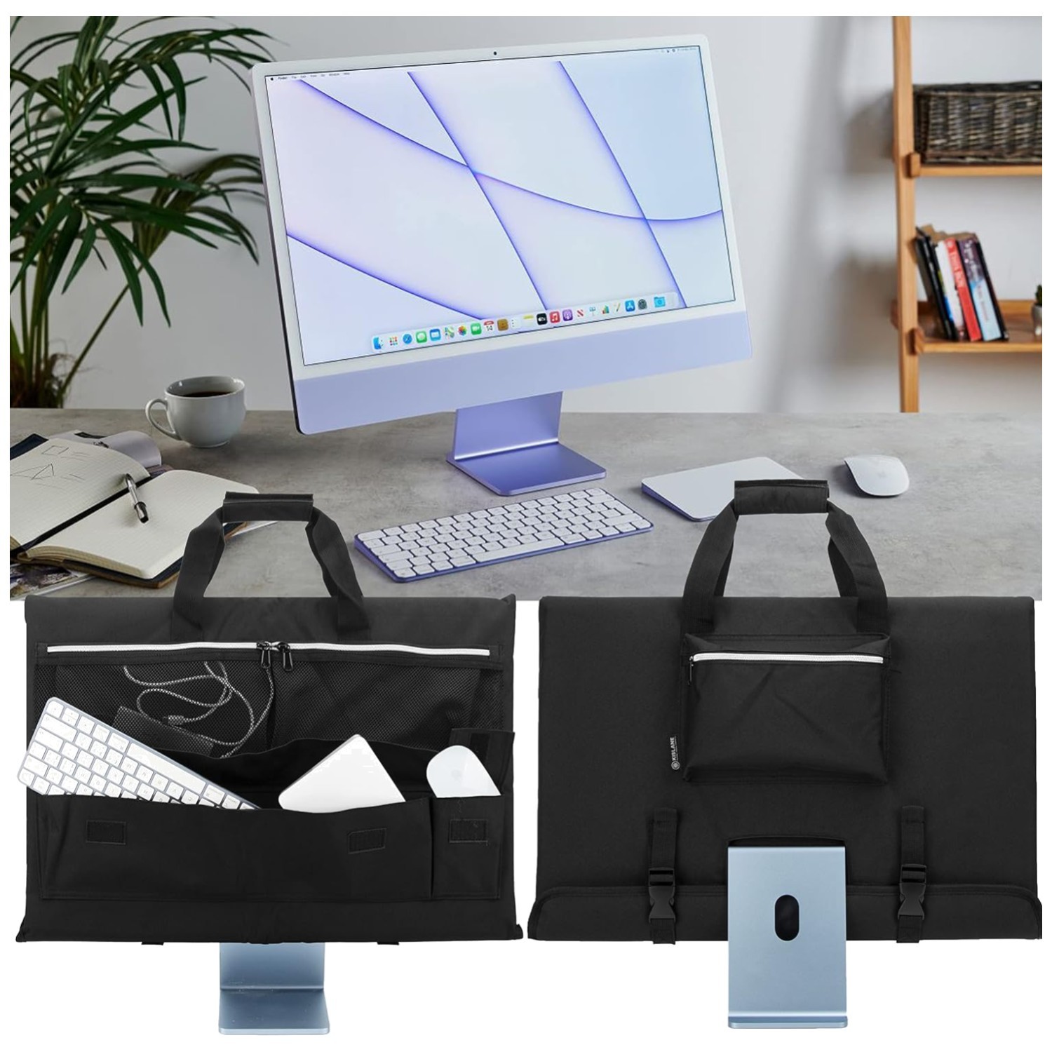 Dust Cover and Storage Bag for 24” iMac – Easy Transport