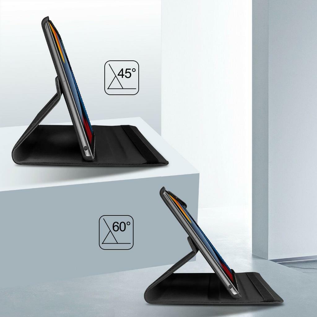 For iPad Mini 6th 5/4/3/2/1 Smart Case Magnetic Leather Cover Stand 360 Rotating