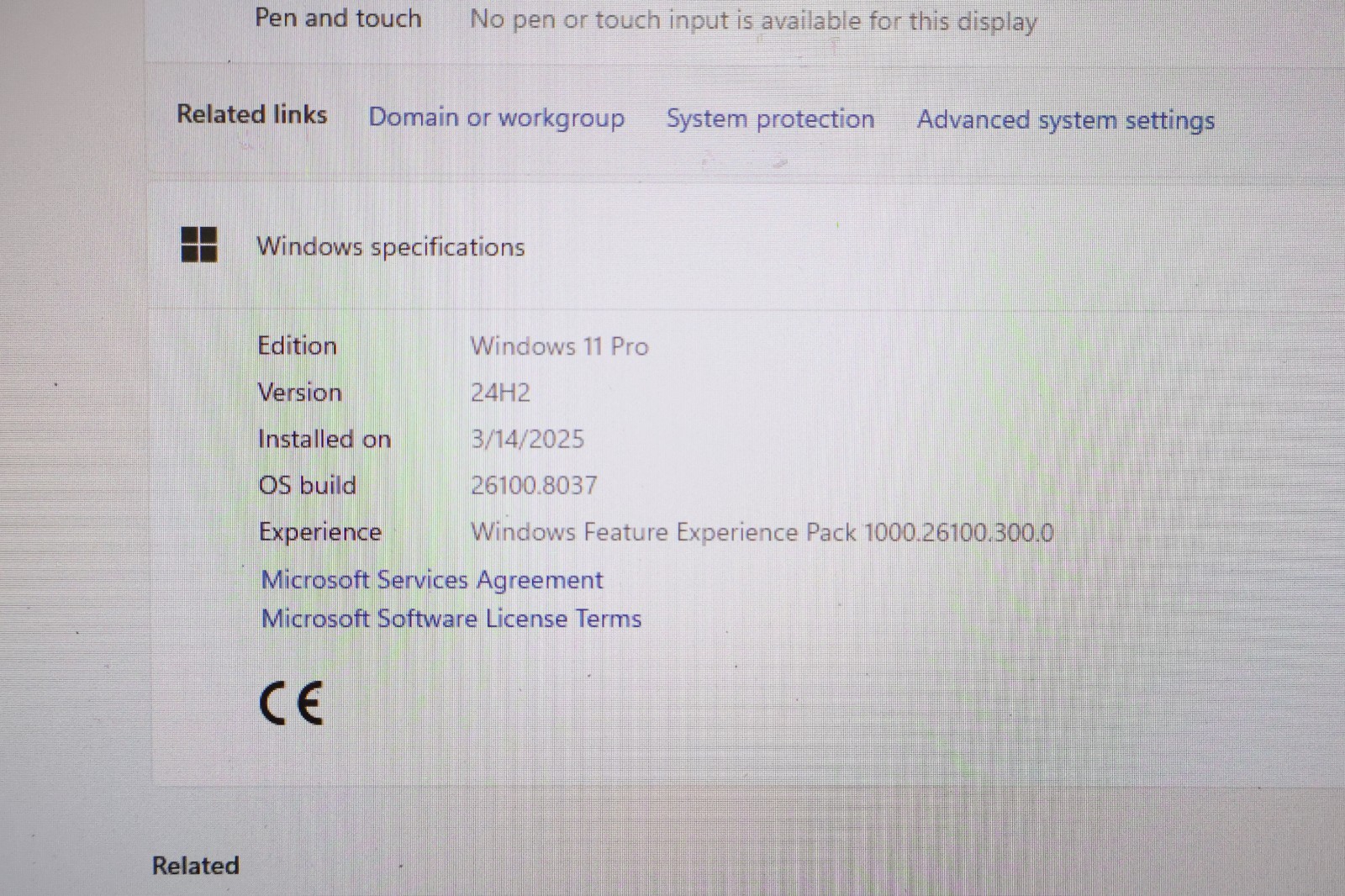 Dell OptiPlex 7450 AIO 13.8″ i5-7500 3.40Ghz 8GB RAM 256 GB NVME SSD W11 “READ”