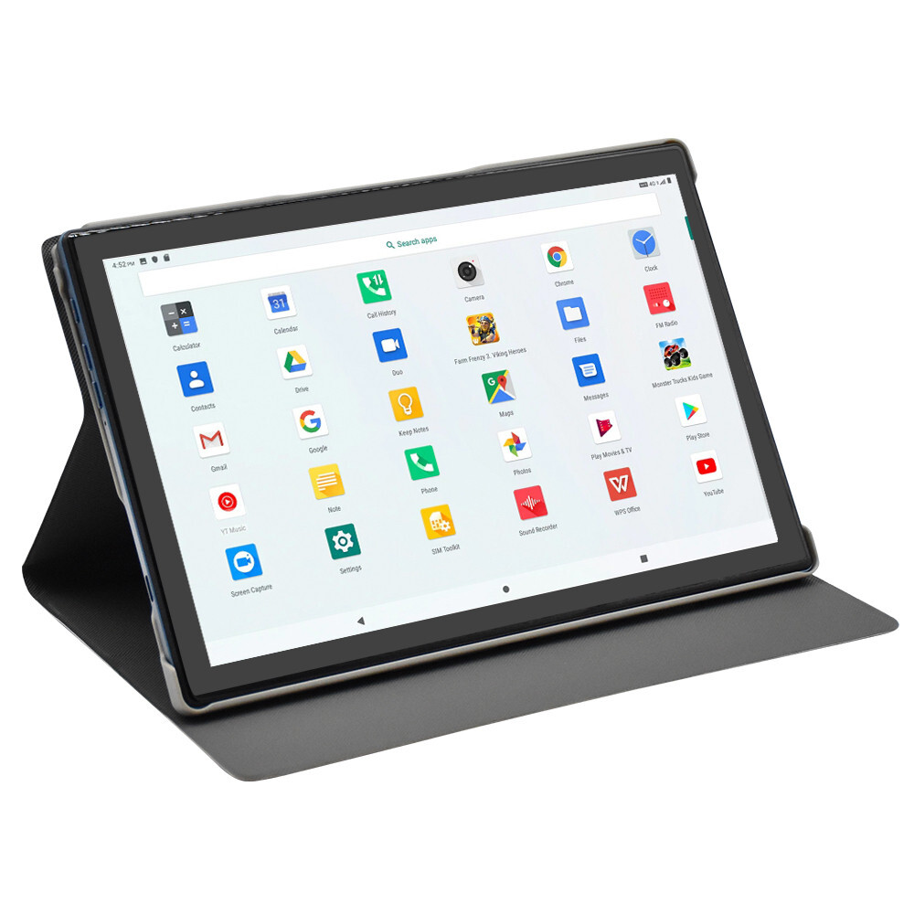 10in 4G Android 11 Phone Call Tablet 2.5D IPS 1920X1200 8GB RAM 256GB ROM GPS