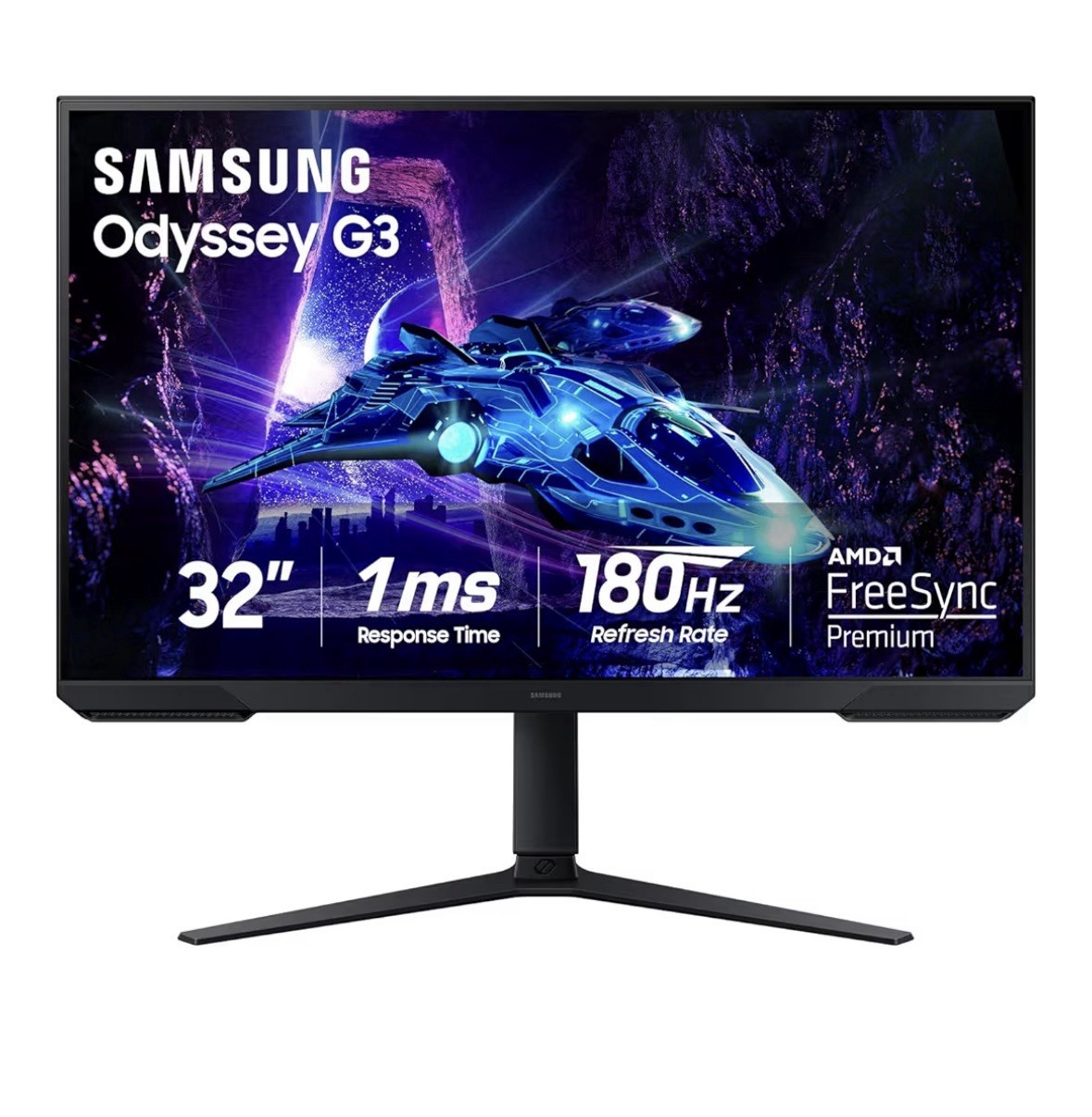 Samsung 32-Inch Odyssey G3 (G30D) 1ms 180Hz FHD Gaming Monitor LS32DG302ENXZA