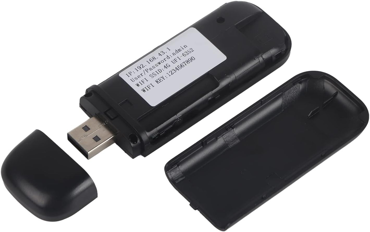 Plug-and-Play 4G LTE USB Router with 512MB Memory – Ideal for On-the-Go Users