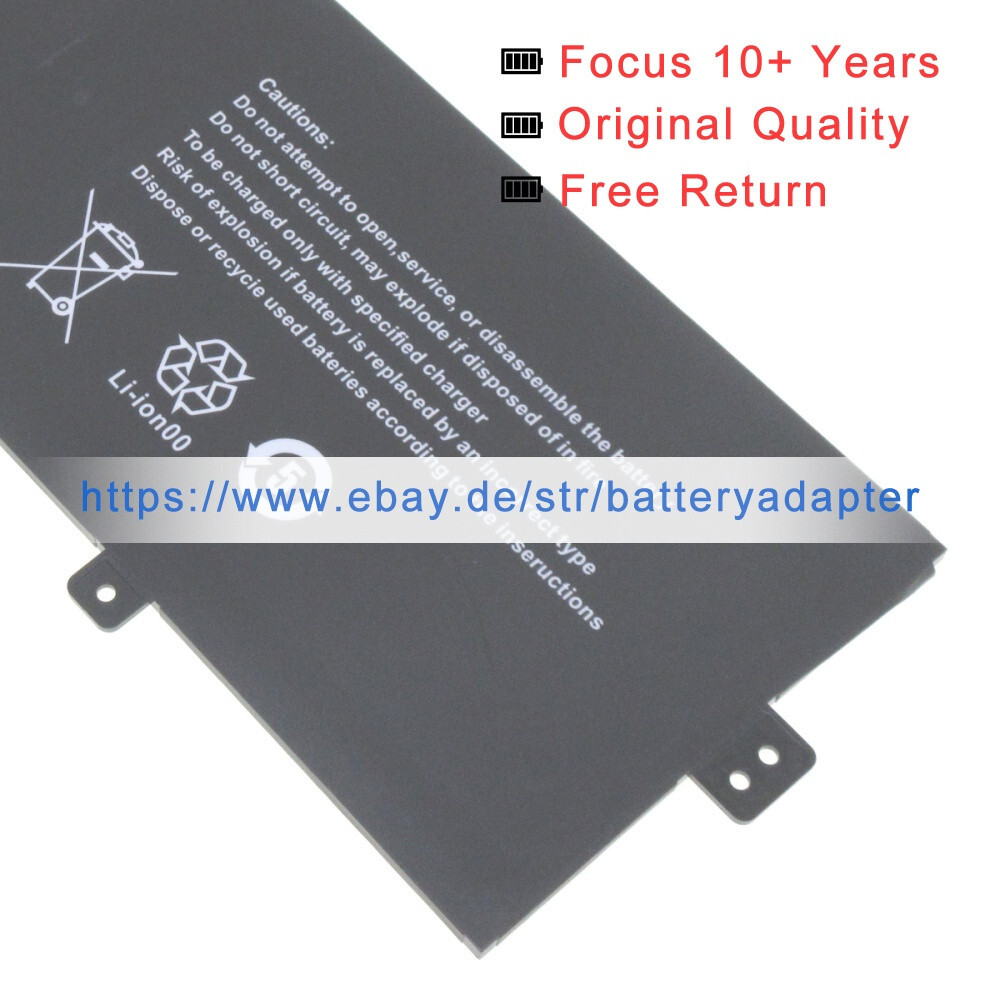 New battery for TECLAST Plus F7 Plus 2 F15 plus 2 laptop 7.6V 5000mAh 38Wh