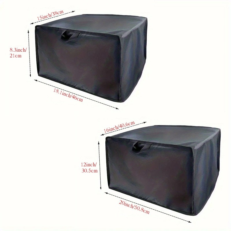 Printer Waterproof Dust Cover UV Resistant Protective Case for Equipment Shield