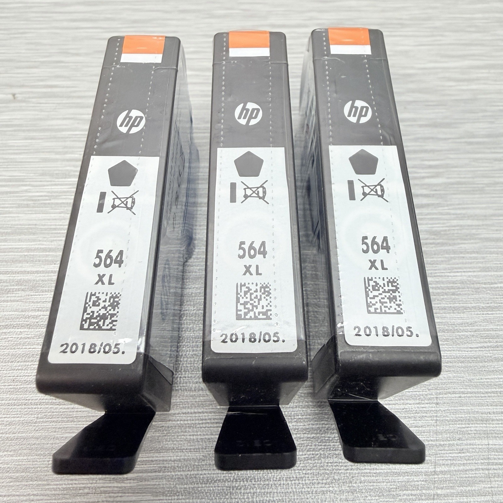 Official HP 564XL Black Ink Cartridge Replacement 3-Pack