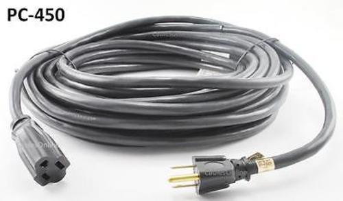 50ft SJTW Indoor/Outdoor AC Power Extension Cable 14AWG Cord CablesOnline PC-450