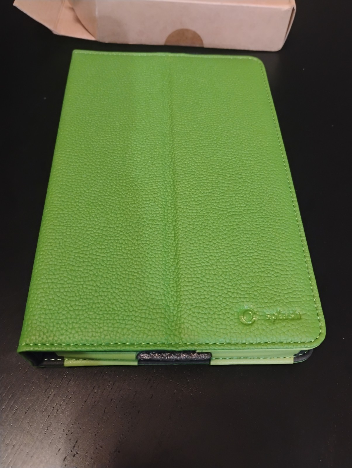 Splash Safari Folio Case for Kindle Fire Synthetic Leather Green Stand