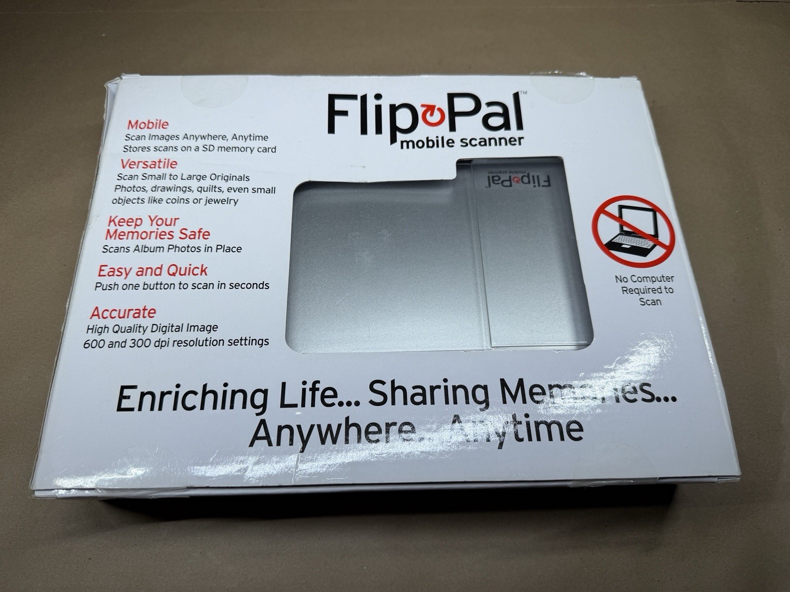 Flip Pal Mobile Scanner 100C Cordless Flatbed Scanner