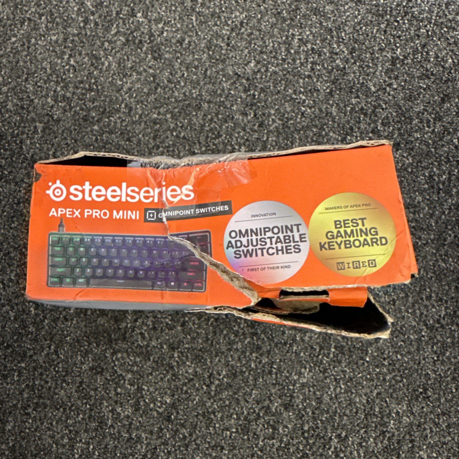 SteelSeries Apex Pro Mini Gaming Keyboard in 60% Form Factor 648020