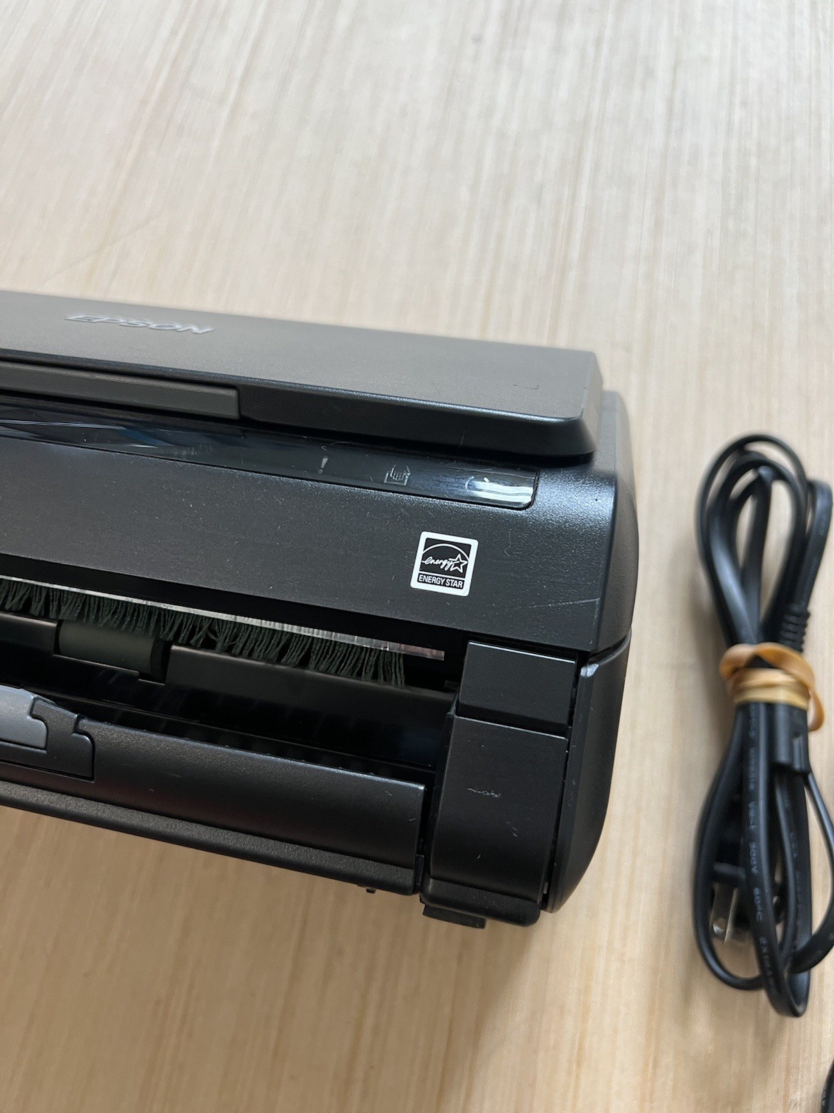 Epson WorkForce ES 400 J381A Duplex Color Document Scanner W/ Adapter & USBRead