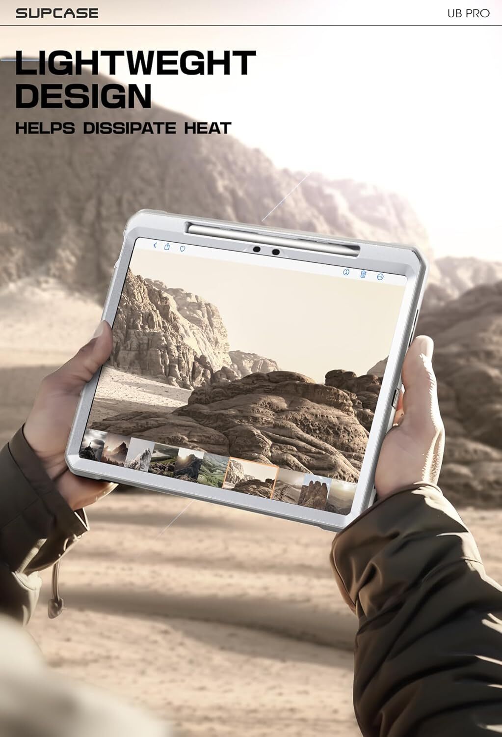 SUPCASE DualLayer Case for Apple iPad Air 13″ 2024 MilitaryGrade ProtectionCover