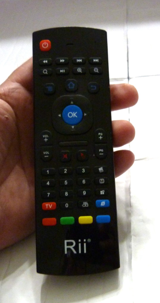 MX3 Multifunction 2.4G Fly Mouse Mini Wireless Keyboard & Infrared Remote Rii
