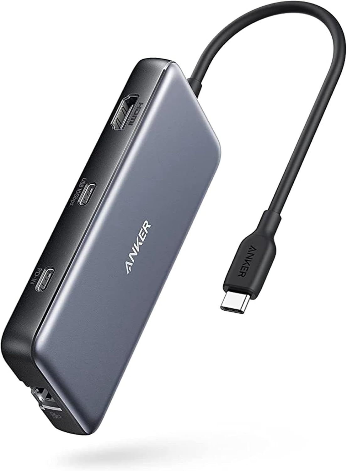 Anker 8-in-1 USB-C Hub HDMI 4K Ethernet 85W PD USB 3.2 SD Card Reader 10Gbps