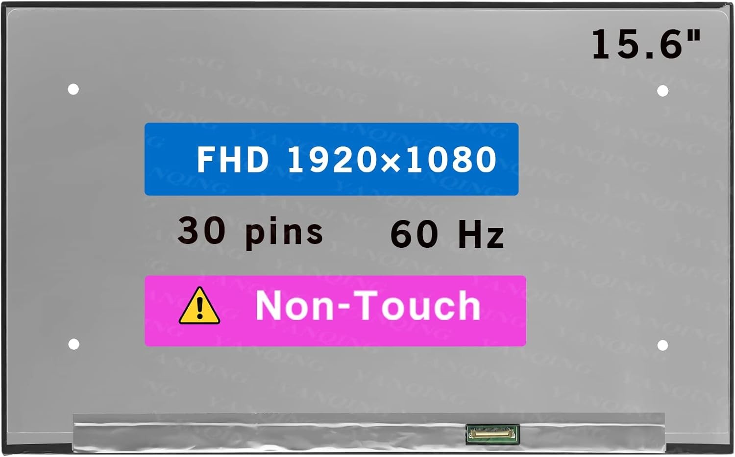 New LCD Screen for Dell Latitude 15 3540 FHD 30pins Non-Touch Display