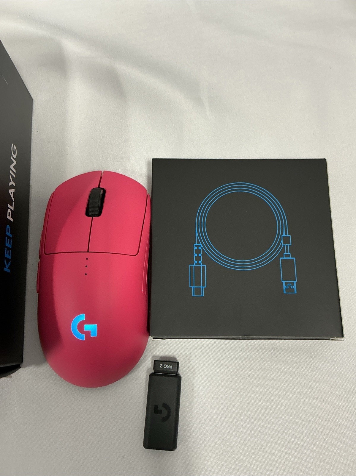 Logitech Pro 2 Lightspeed Wireless Gaming Mouse (Pink)