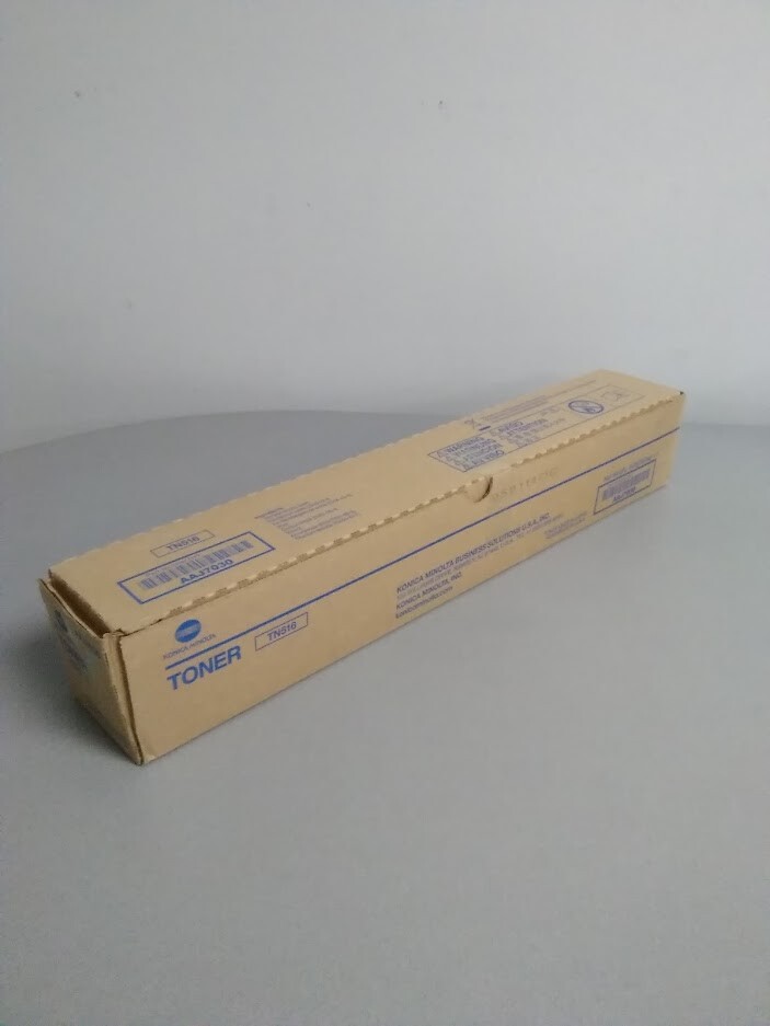 Konica Minolta TN-516 AAJ7030 Black Toner Cartridge, Bizhub 458e, 558e, 658e