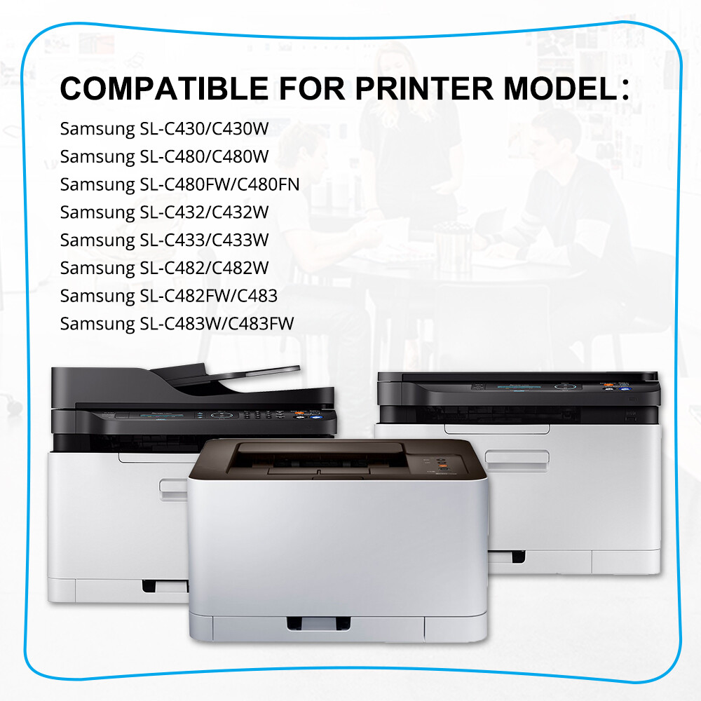 4PK CLT-K404S C404S M404S Y404S Color Toner for Samsung C430 C430W C480W C480FW