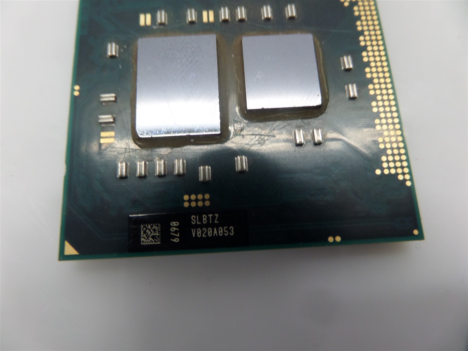 Lot Of 2 Intel Core i5-450M 2.4GHz Socket G1 Laptop CPU’s SLBTZ