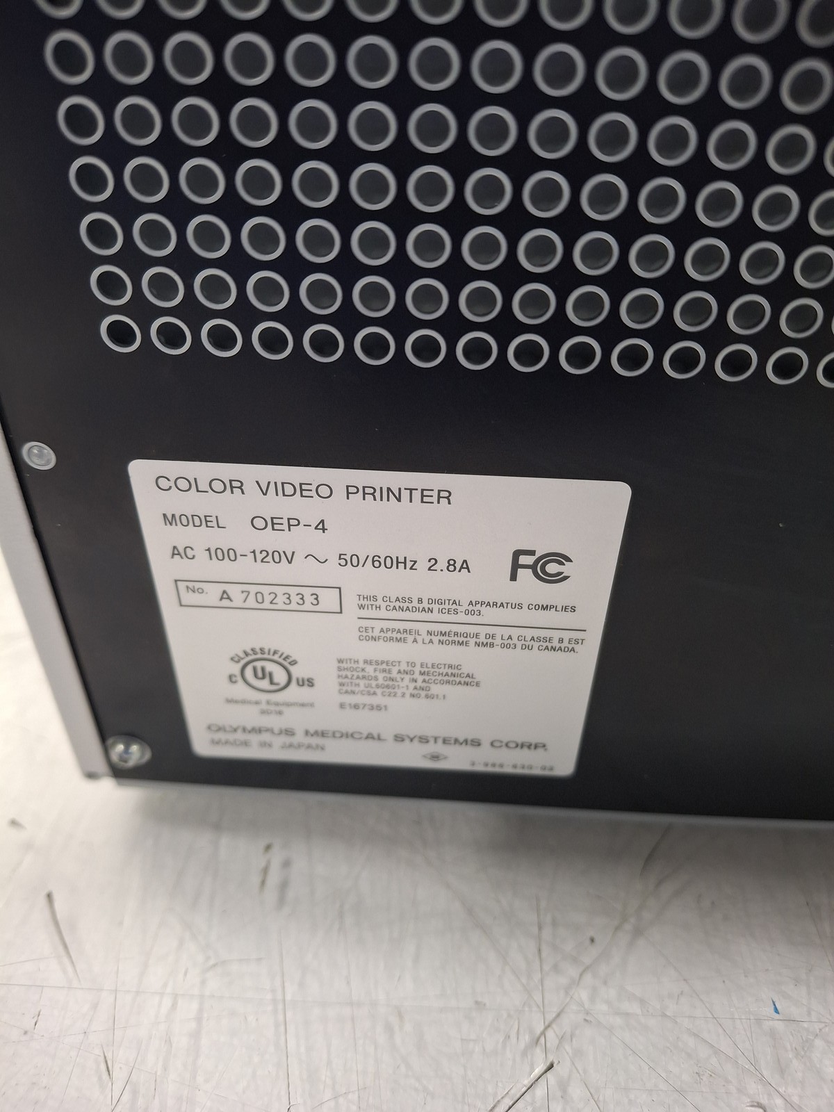 Olympus OEP-4 Color Video Printer