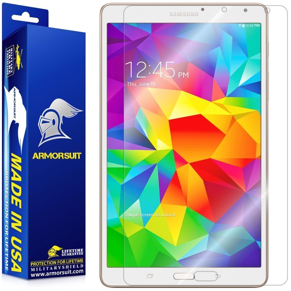 ArmorSuit MilitaryShield Samsung Galaxy Tab S 8.4 Screen Protector Made in USA