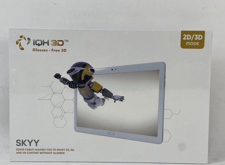 NO EYEWEAR 2D/3D TABLET – SIMILAR TO LEIA & LUME! TAKES 3D VIDEO/PHOTOS – NIB!