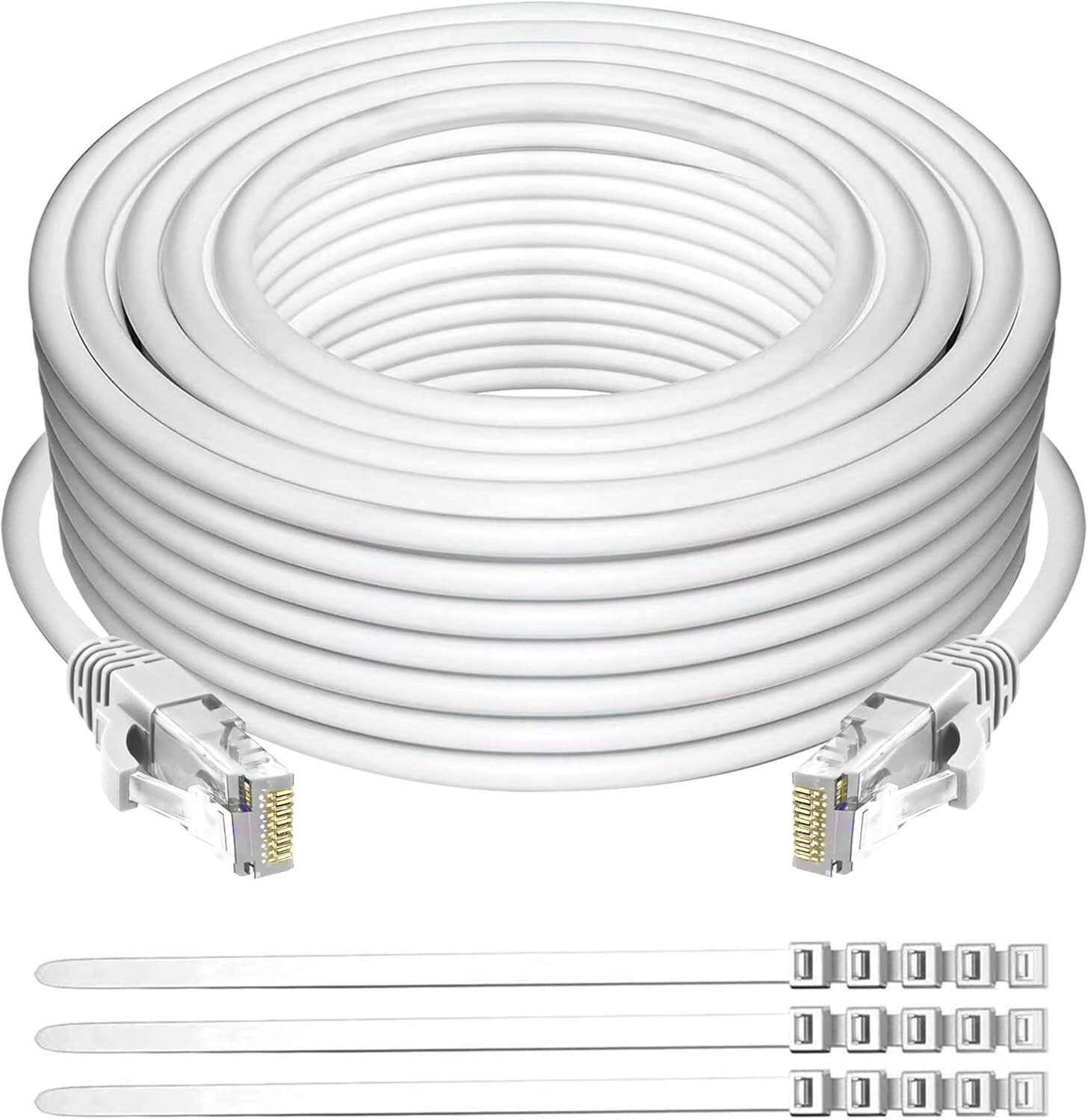Cable De Internet 50 Pies 15 Metros RJ45 Ethernet Largo Multifuncional Cat