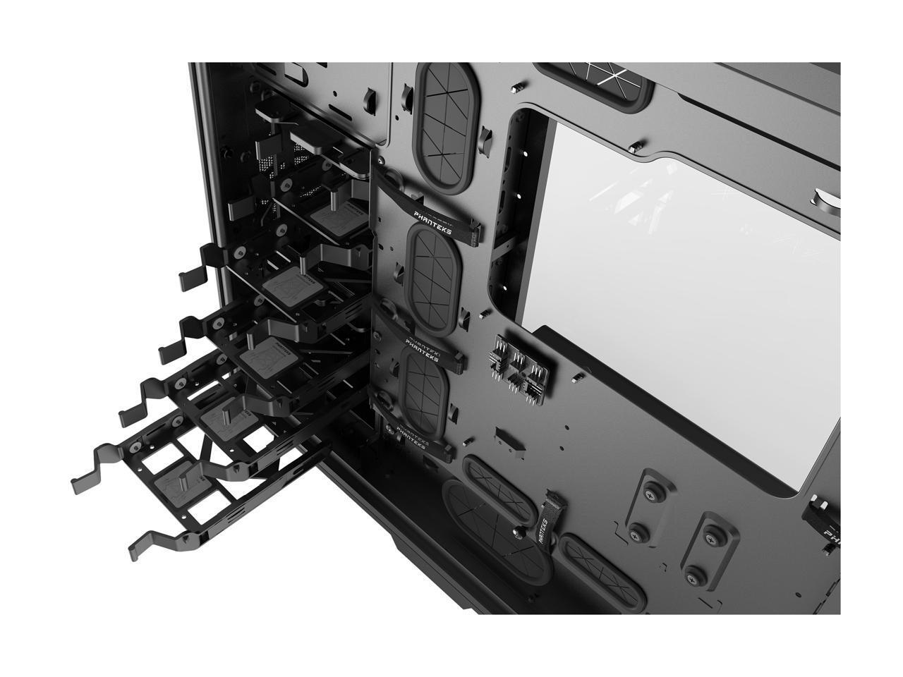 Phanteks Enthoo Pro TG PH-ES614PTG_BK Integrated RGB lighting Tempered Glass Sid