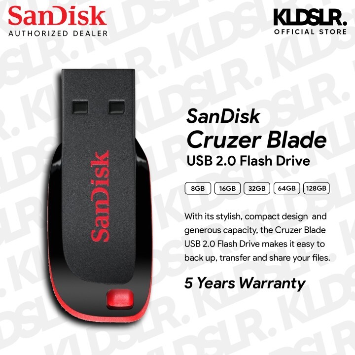 SanDisk Cruzer Blade 128GB USB Flash Drive – SDCZ50128GB35