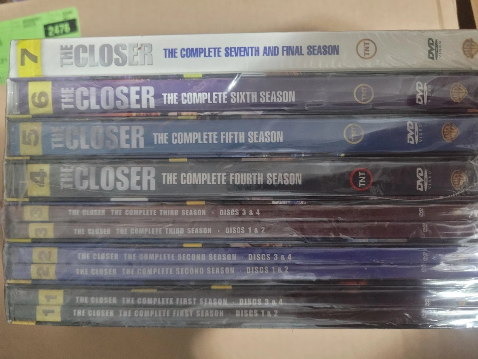 The Closer: The Complete Series season 1 – 7 (DVD, 28-Disc box Set) NEW & Sealed