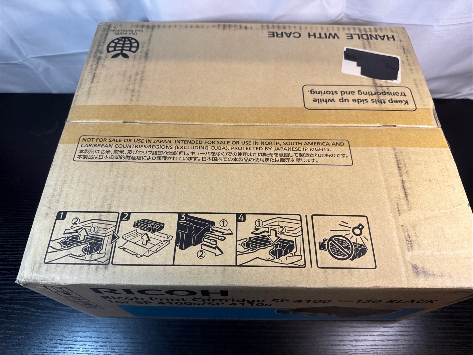 New Ricoh 406997 402809 Black High Yield Toner / Drum Cartridge for SP 4100 A1