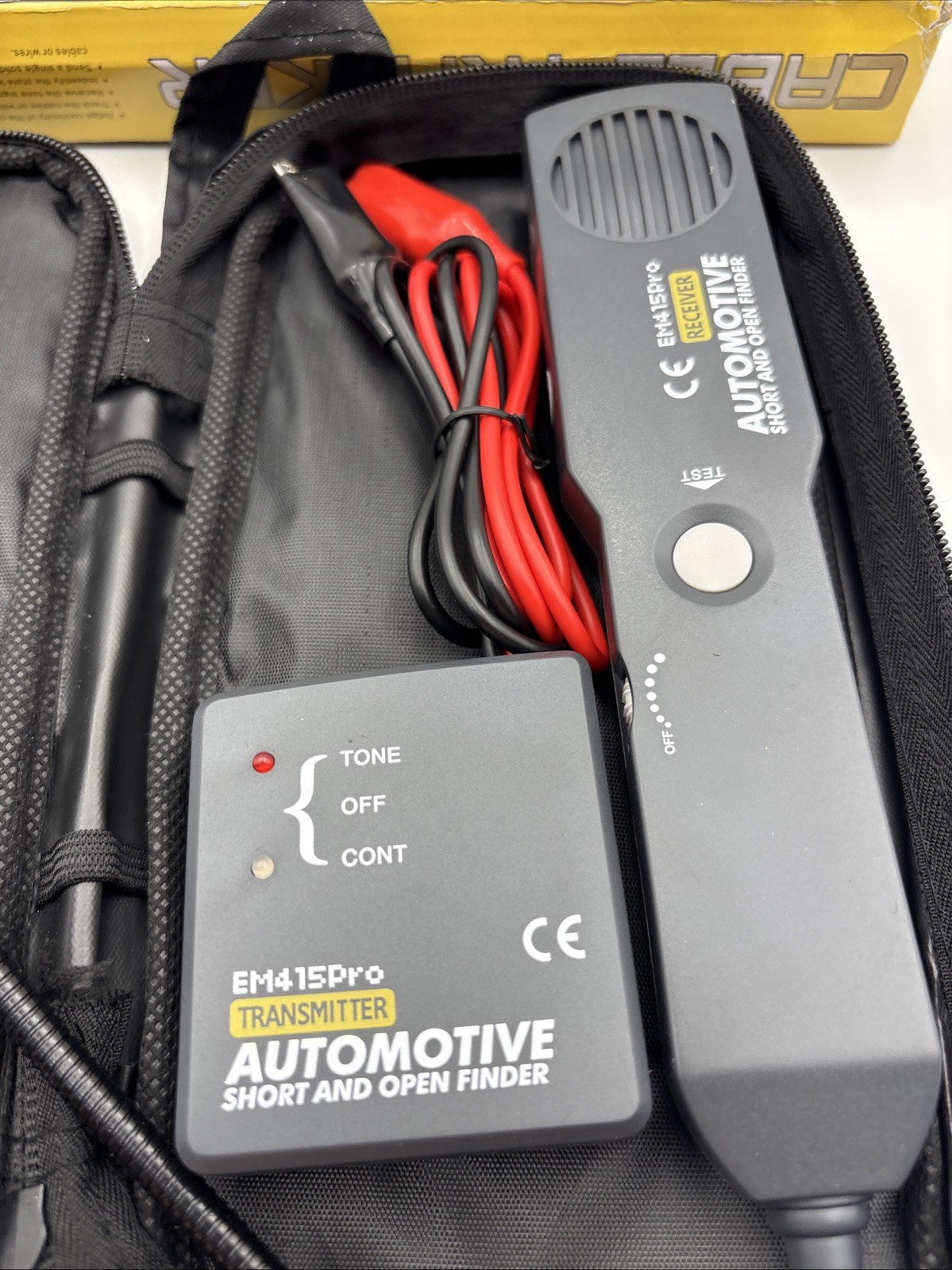 Cable Tracker Electrical, EM415 PRO Automotive Short & Open Finder, Wire