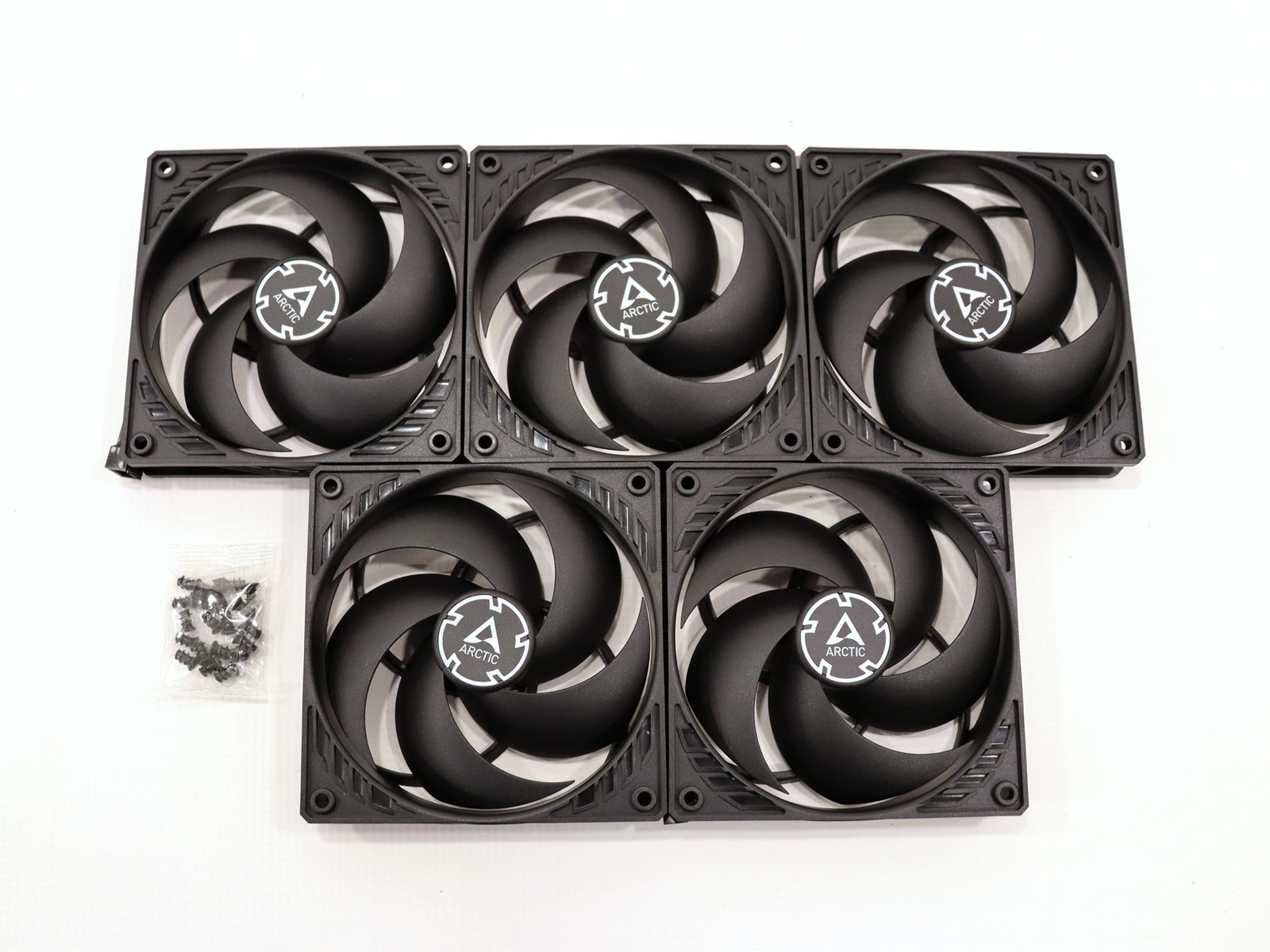 Artic 5-Pack 120mm P12 PWM PST Case Fans