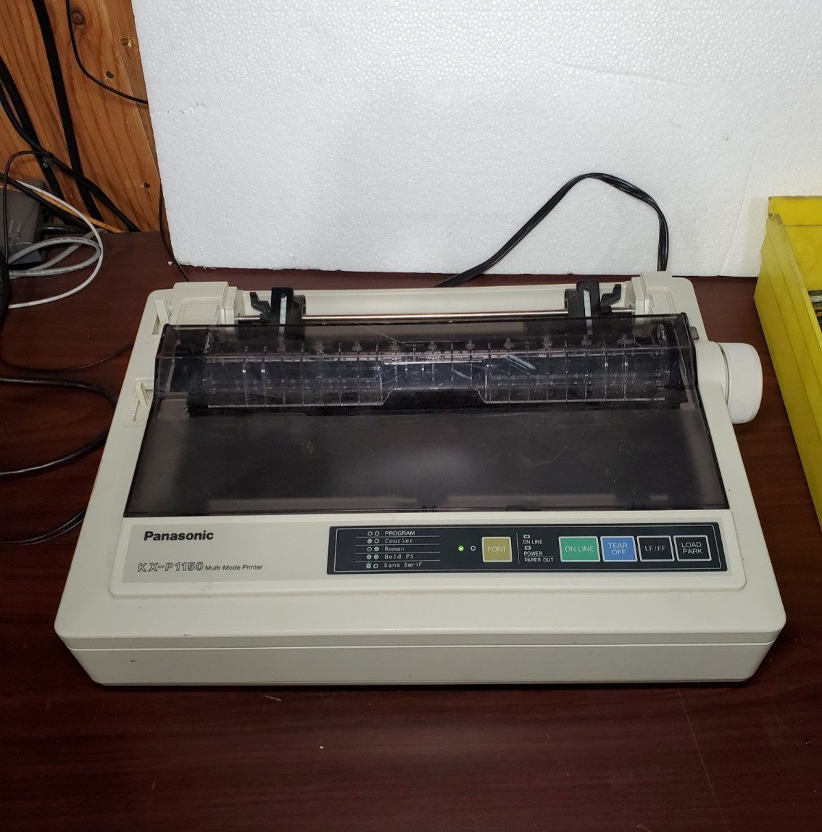 Panasonic KX-P1150 Multi-Mode Dot Matrix Printer Powers on! #69
