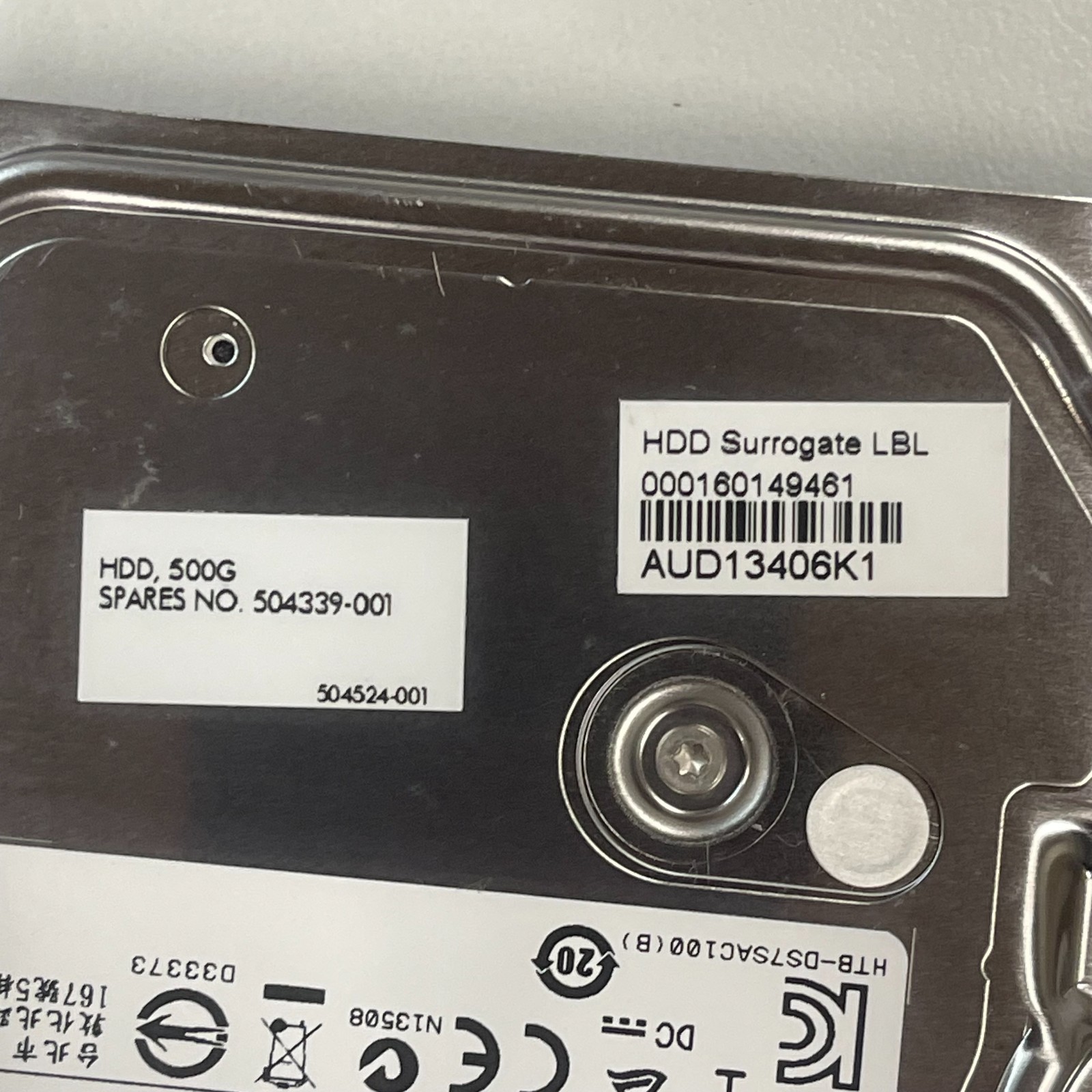 Hitachi 500GB 3.5″ SATA HDD 7200RPM 16MB Cache HDS721050CLA662 HP 647466-001 PC