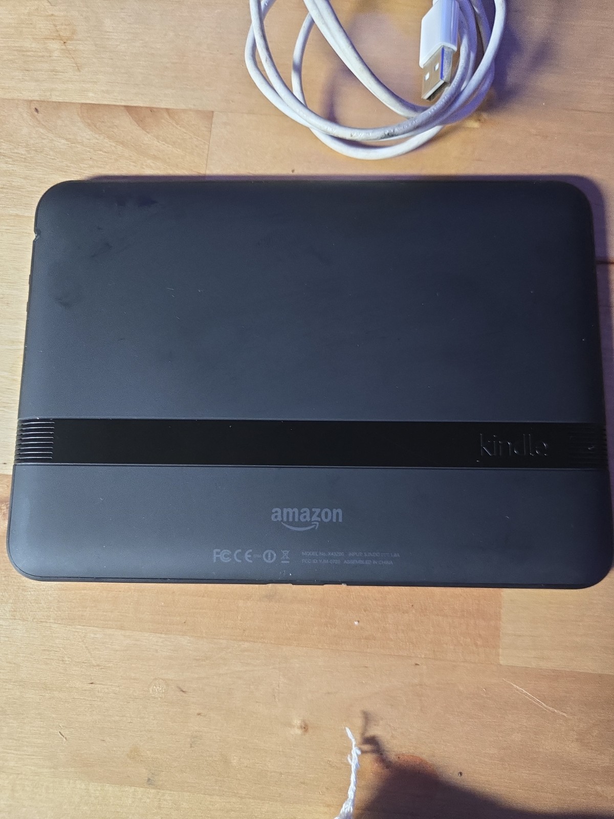 Amazon Kindle Fire HD 7 (2nd Generation) 16GB, Wi-Fi, 7in – Black TESTED WORKS