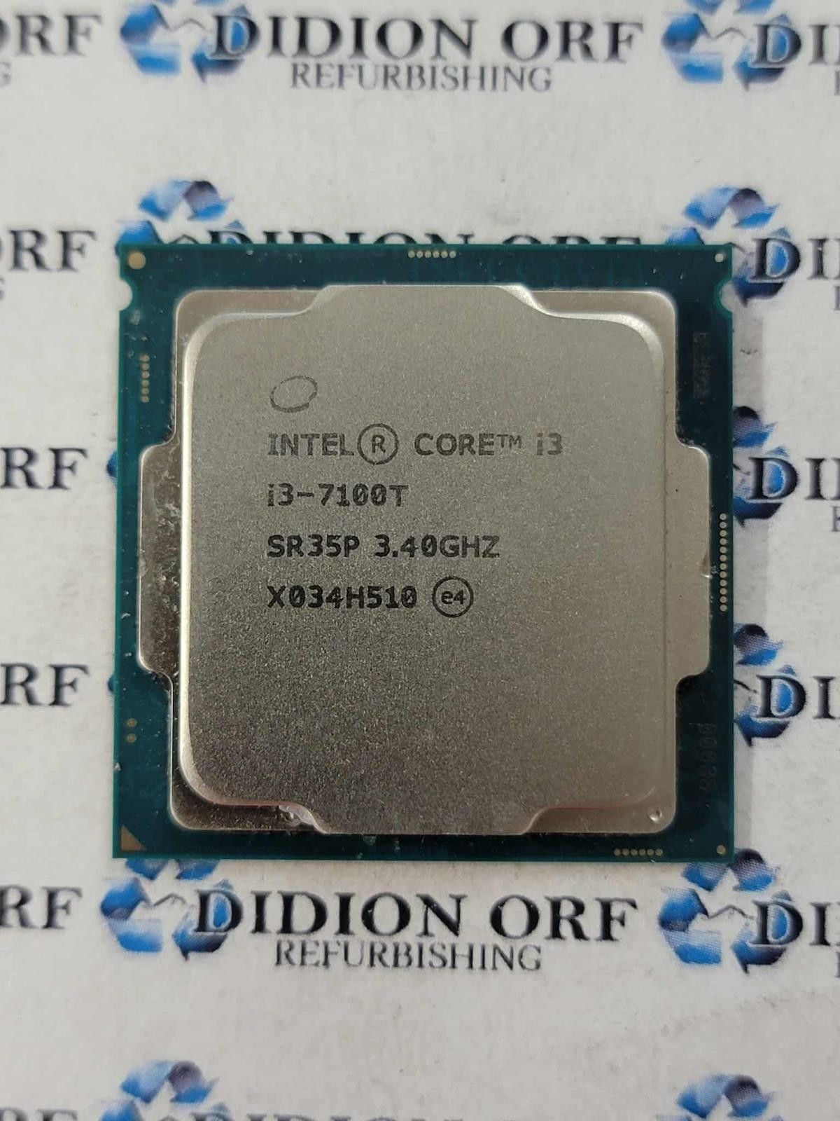 INTEL core i3-7100T SR35P 3.40 GHz 3 MB SmartCache 35 W SKU 15195