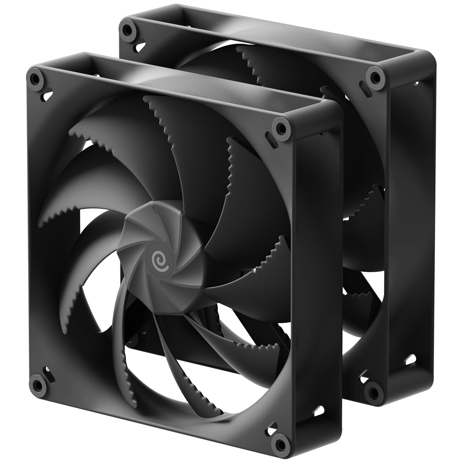 H18 180mm PC Cooling Fan 2-Pack PWM Fluid Dynamic Bearing Quiet High Airflow