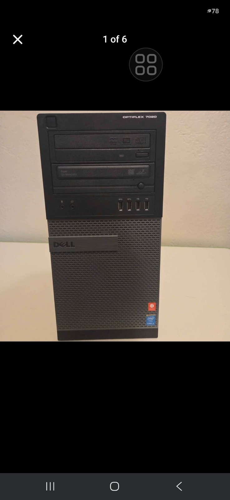 Upgraded Dell Optiplex 7020
