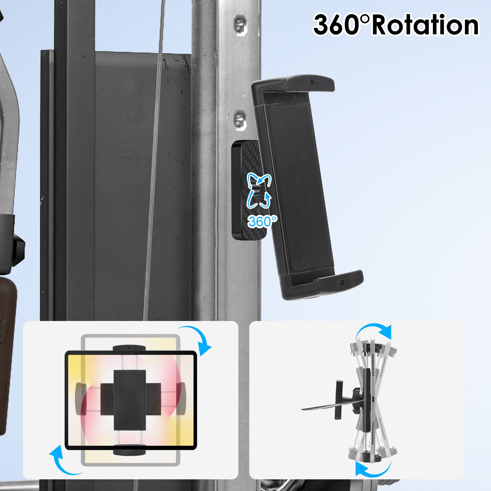 Universal Smart Phone Tablet Car Mount Holder Cup Stand Extendable Neck Cradle