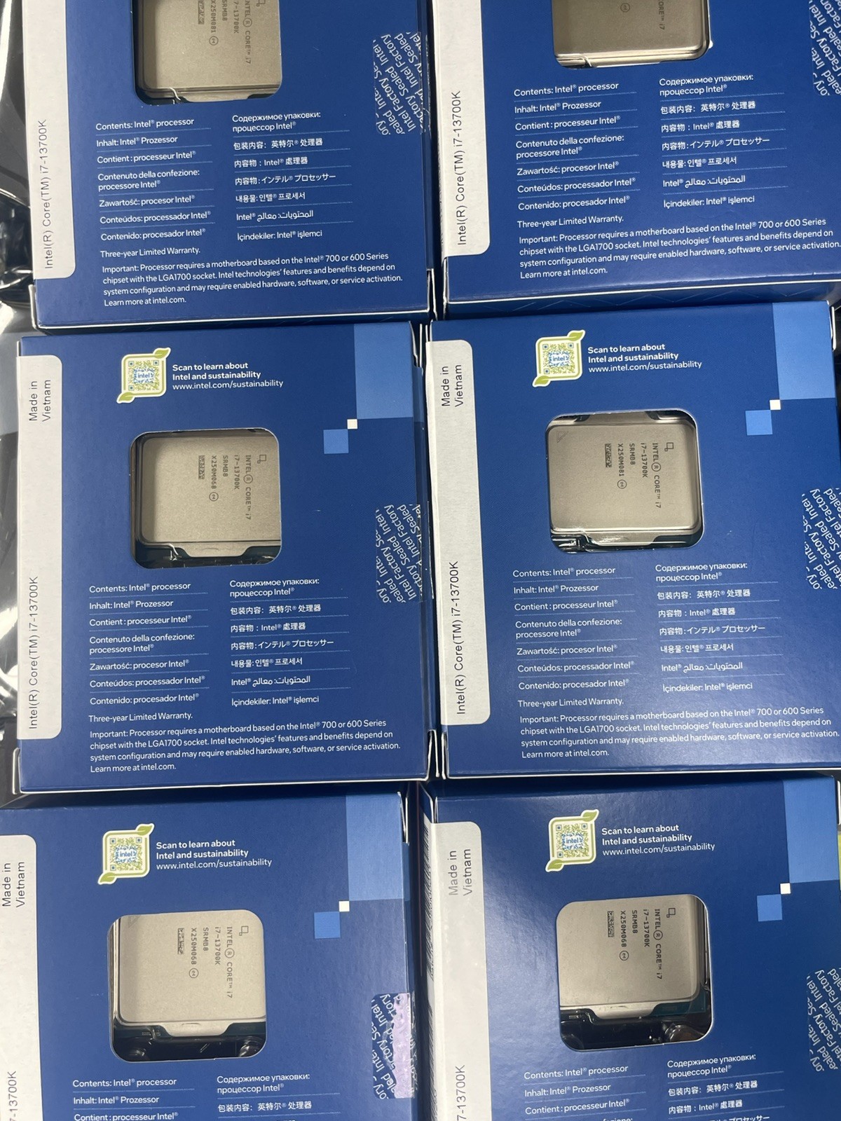 Intel Core i7-13700K 13th Gen 16-Core 3.4GHz Unlocked LGA1700 CPU