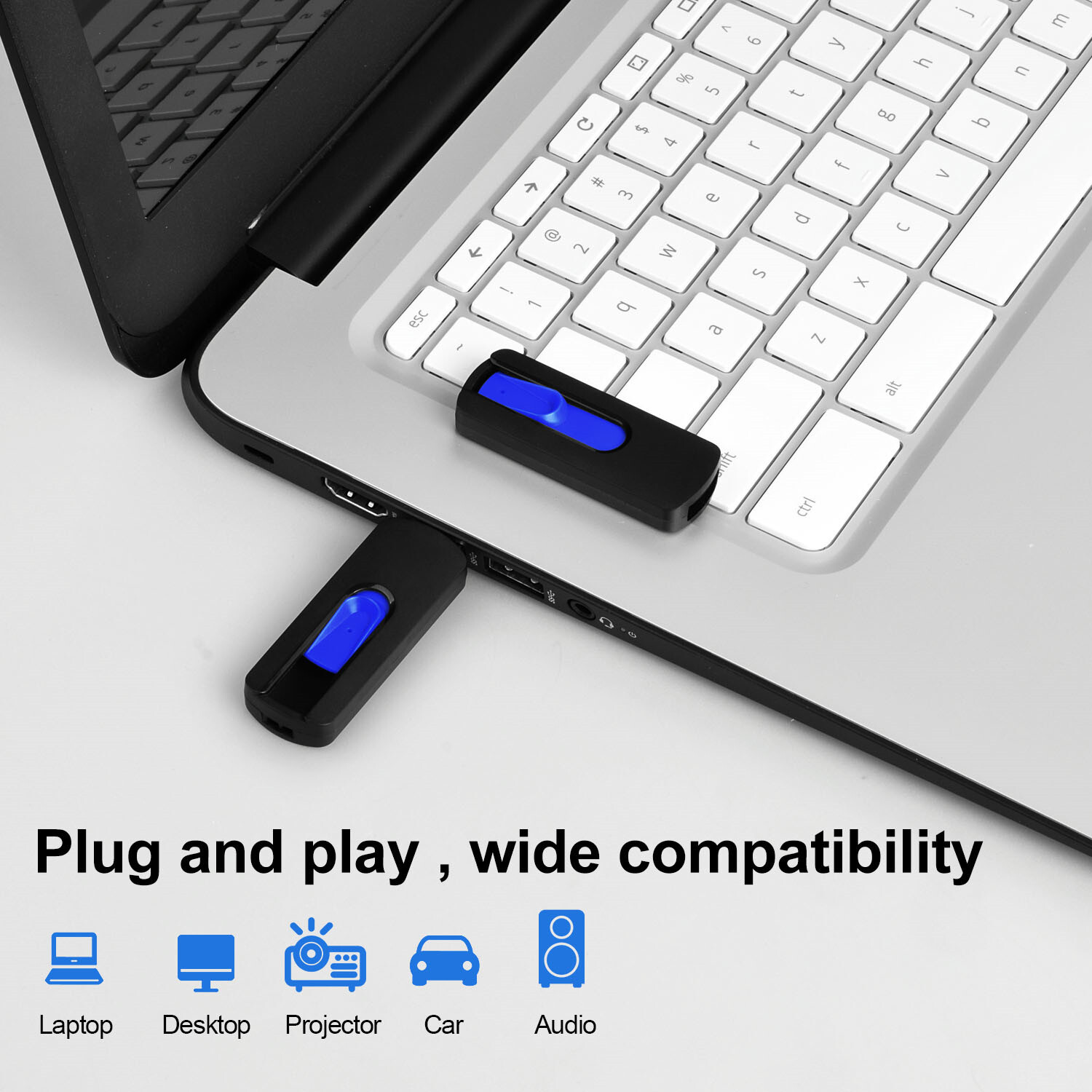 5/10PCS 128GB USB 3.0 Flash Drive Memory Stick Thumb Drive U-Disk for PC/Laptop