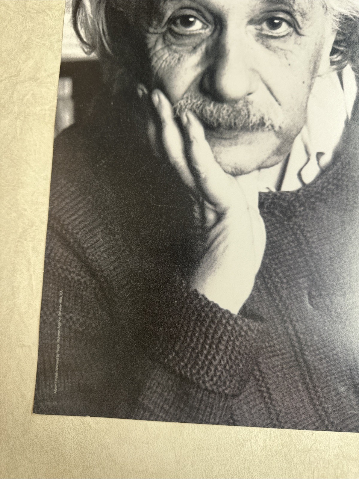 Apple Think Different Ad Campaign Poster Albert Einstein Questioner 11” X 17”