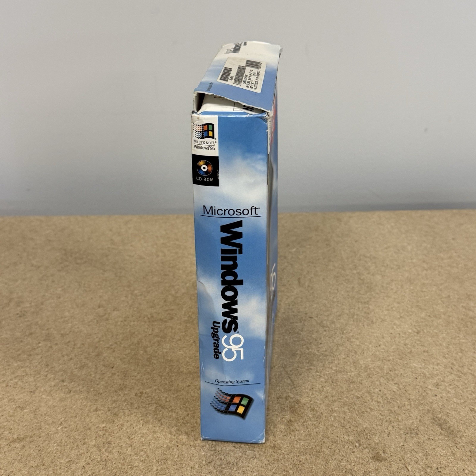 Microsoft Windows 95 Upgrade Big Box Software w/ CD-ROM + Product Key + Manual