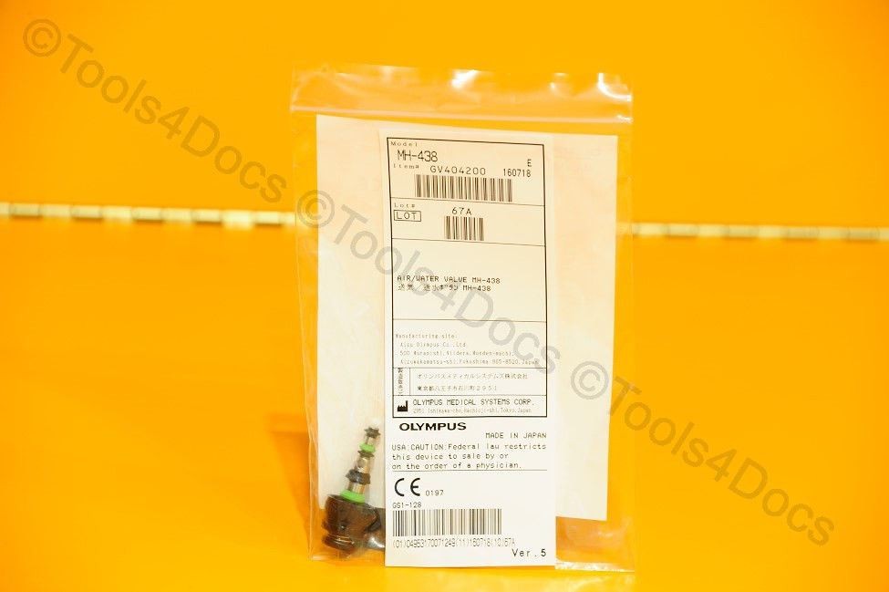 Set of Olympus Suction, Air/water valves ( MH-438 MH-443 )