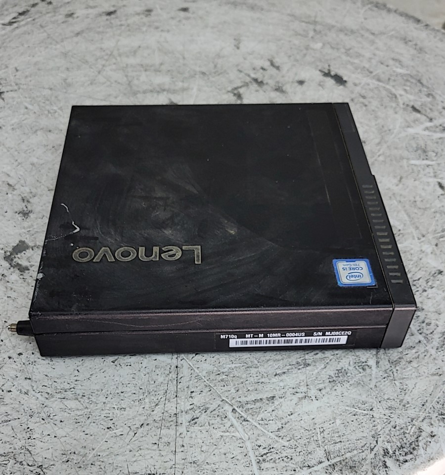 Lenovo ThinkCentre M710q 10MR0004US Micro PC Barebones SEE NOTES