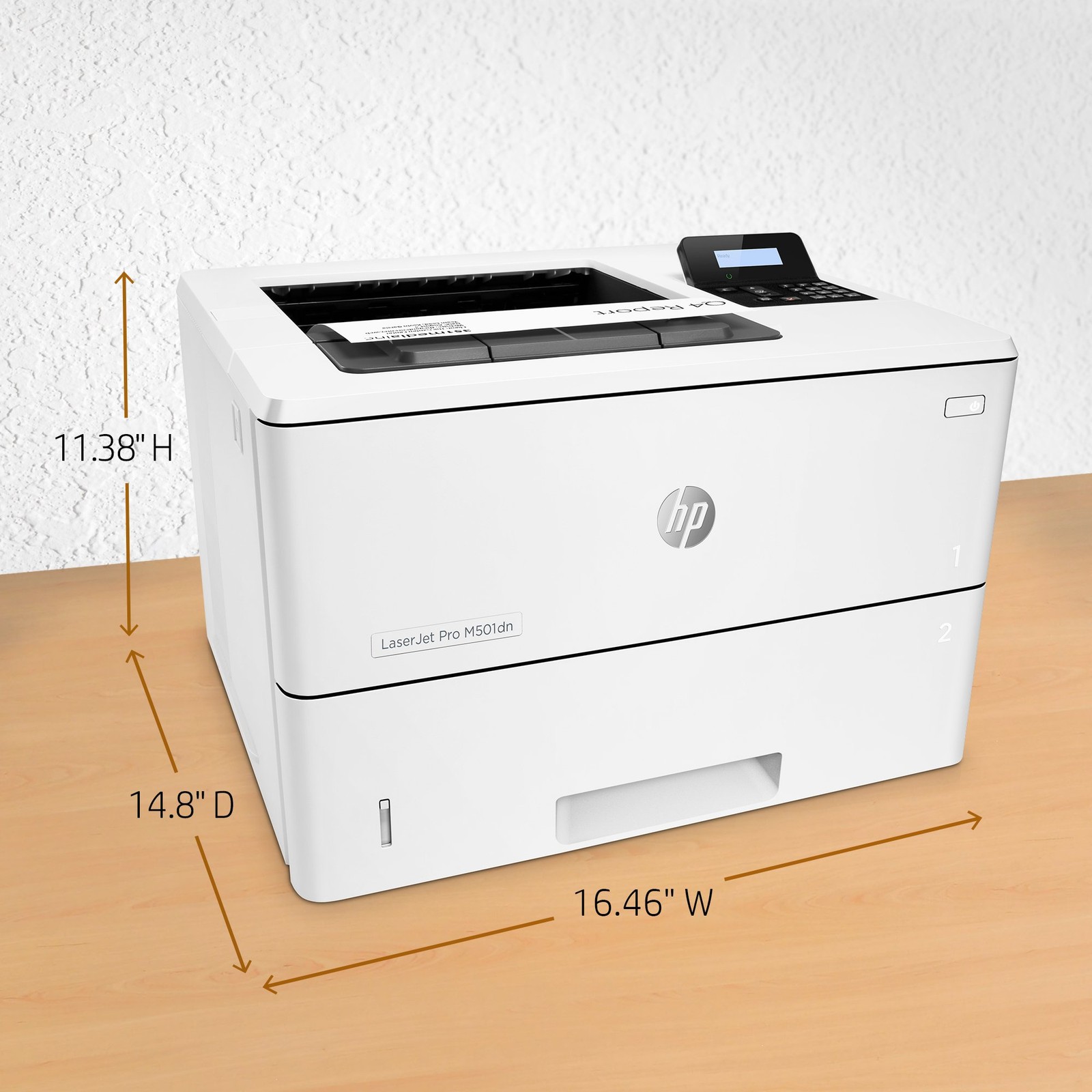 HP Monochrome LaserJet Pro M501dn Printer