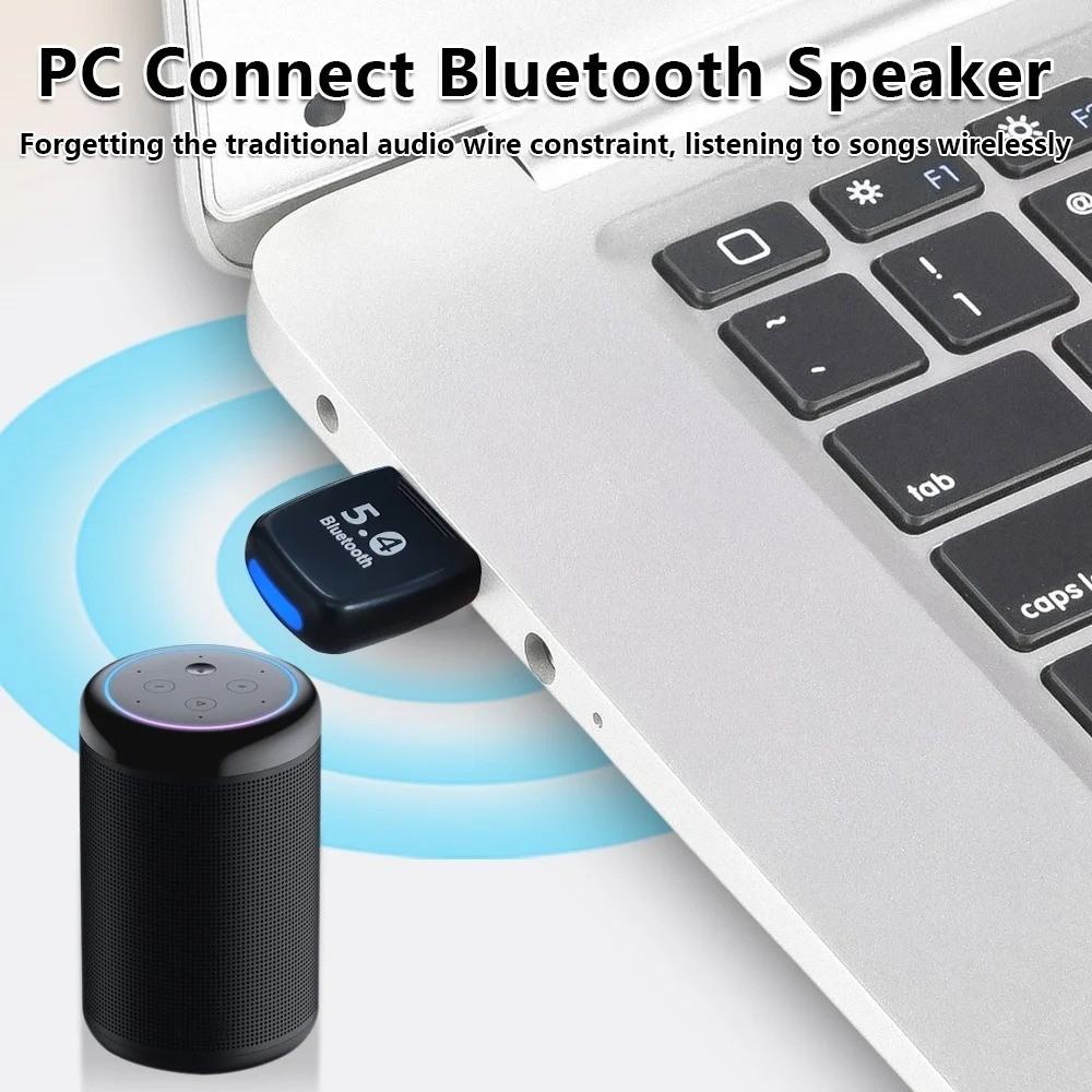USB Dongle Bluetooth Adapter USB Bluetooth 5.4 for PC Dongle Adaptador